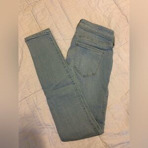 Hollister Women's Light Blue Skinny Jeans